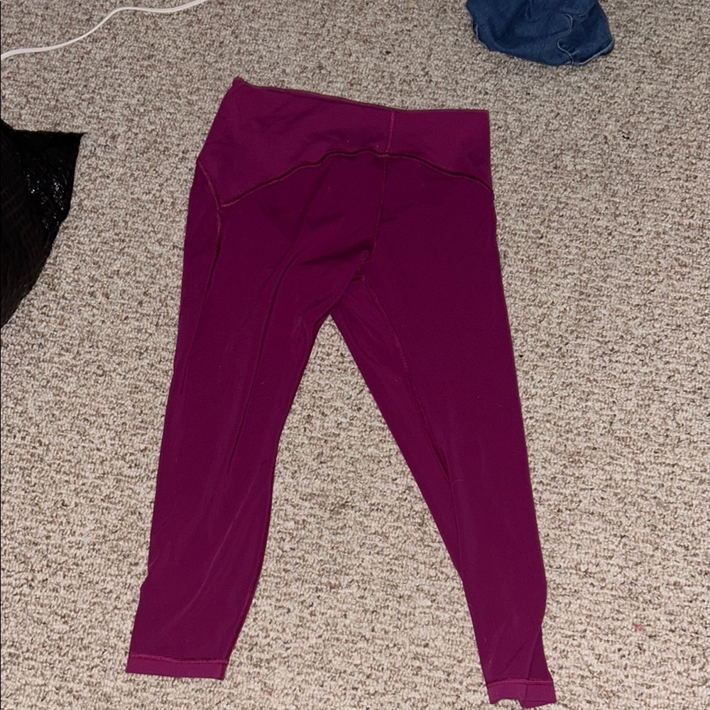 Womens Lululemon Purple Leggings